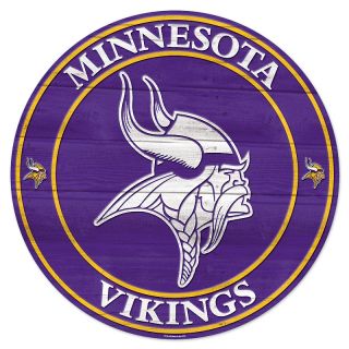  fan nfl round wood sign vikings rating 1 $ 37 95 s h $ 8 95