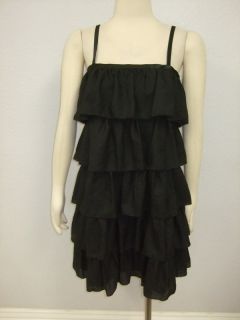 New Erin Fetherston Collect Target Black Ruffle Dress 9