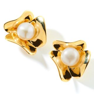  freshwater pearl flower earrings rating 3 $ 39 98 s h $ 5 95 