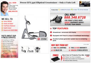  description precor efx 532i elliptical crosstrainer the precor efx