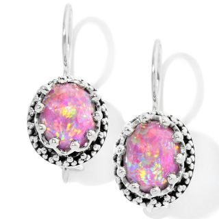  jacobs 5 9ct paradise royale quartz sterling silver earrings rating 38