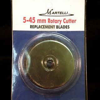 Martelli Rotary Cutter Replacement Blades 5 Pack   45mm