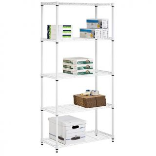 Honey Can Do 5 Tier 36 Wide Urban Adjustable Shelving Unit