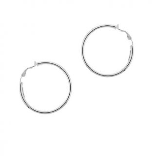  silver high polish hoop clip back earrings 1 5 8 x 1 8 rating 1 $ 42