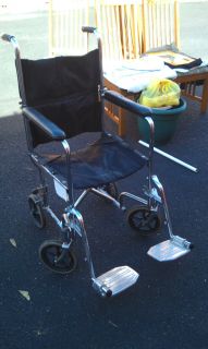 Everest Jennings Transport Chair Wheelchair