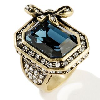 Heidi Daus Let It Sparkle Crystal Accented Statement Ring