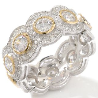  tone scallop eternity band ring note customer pick rating 41 $ 89 95