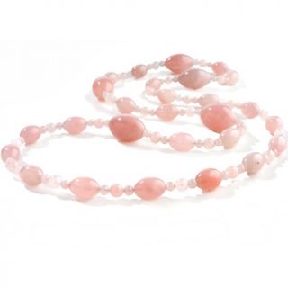 Mine Finds by Jay King Jay King Rose Quartz Beaded 42 Necklace