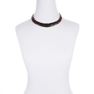 Jay King Graduated Amber Collar Style 18 Necklace