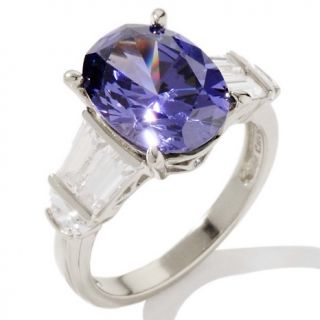 Jewelry Rings Fashion 5.1ct Absolute™ Tanzanite Color Oval and