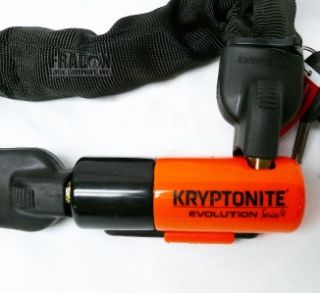 Kryptonite Evolution Series 4 Integrated Chain Lock Bicycle Bike 53