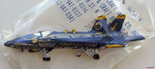 Lions Club Pin El Centro F A 18 Hornet Blue Angels Navy California