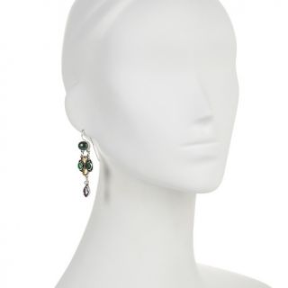 Nicky Butler 5.90ct Chrysocolla and Gem Sterling Silver Drop Earrings