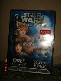 Star Wars Ewok Adventures Caravan of Courage The Battle for Endor DVD