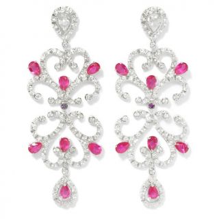  ruby and cz chandelier earrings note customer pick rating 13 $ 24 46