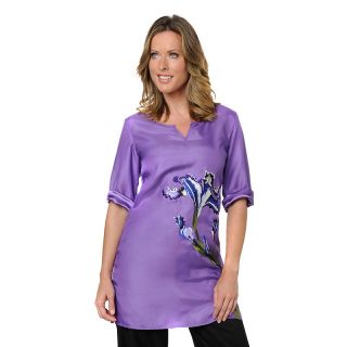  vollbracht iris embroidered satin tunic rating 22 $ 12 47 s h $ 5 20