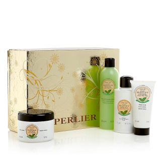 Perlier Honey and Mint Gift Set   4 Piece