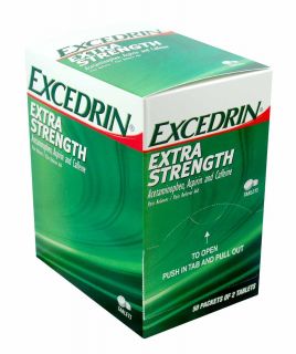 Excedrin 50 Count Dispenser (100 total tablets)