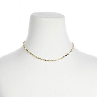 Michael Anthony Jewelry® 10K Gold Pashmina Rope Chain Necklace   18