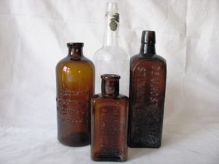 Krebs Liquozone Hostetters Harper Bottle Collection