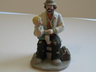 Emmett Kelly Jr clown figurine Flambro The Doctor