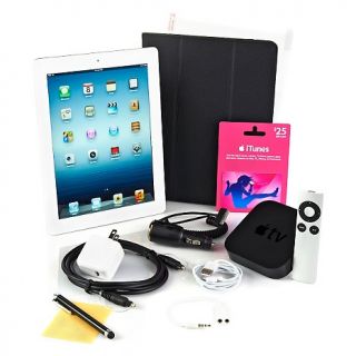 Apple Apple 64GB Wi Fi 3rd Generation iPad Bundle with Apple TV