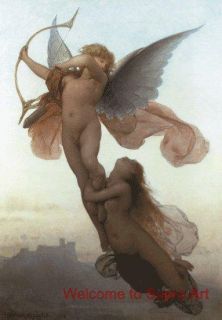 The Love of Psyche Eugene Medard Repro Oil Painting