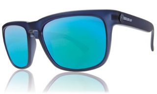 Authentic Electric Knoxville Sunglasses Ultra Marine Grey Blue Chrome
