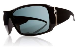 Electric Big Beat Sunglasses Gloss Black Grey New in Box ES10101620