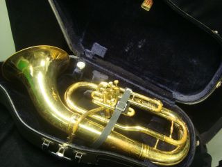 Used Conn Euphonium w Case and Mouthpiece