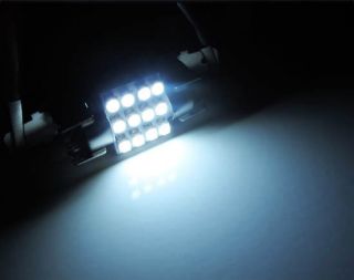 This auction features one piece X enon White 12 SMD 1.25 31mm