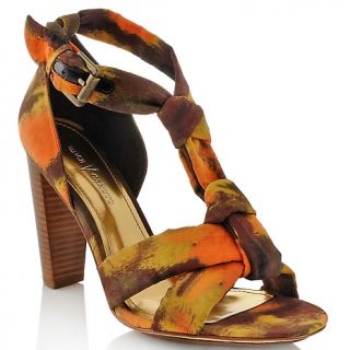  dyed fabric knotted t strap sandal note customer pick rating 9 $ 62