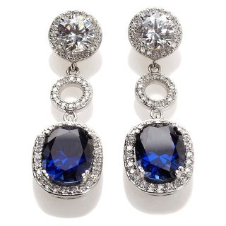 Jewelry Earrings Drop Jean Dousset 12.6ct Absolute™ Sapphire