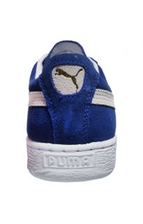 Puma Mens Shoes Suede Classic Eco Ensign Blue White 352634 01 Sz 7 M