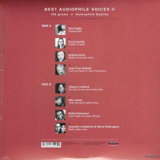 EVA CASSIDY, EMI FUJITABEST AUDIOPHILE VOICES V2 PREMIUM 180G LP