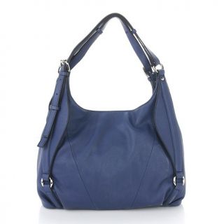 Barr and Barr Genuine Leather Buckle Strap Hobo Bag