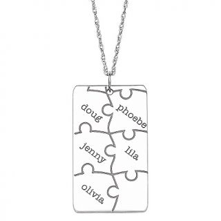  family name puzzle pendant with chain rating 1 $ 71 00 s h $ 5 95