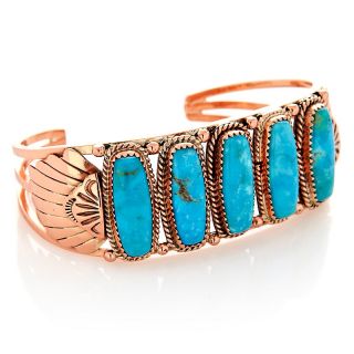 Chaco Canyon Southwest Jewelry Southwest Kingman Blue Turquoise Copper