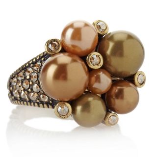 Heidi Daus Brilliant Baubles Crystal Accented Cluster Ring