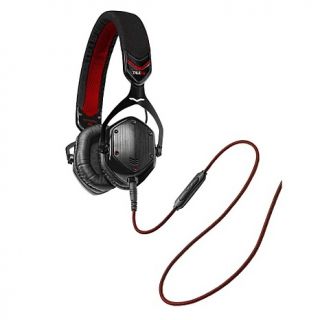 MODA True Blood V 80 On Ear Noise Isolating Metal Headphones   Red