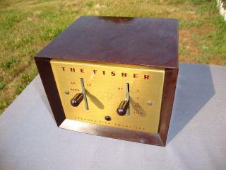 Early Fisher Tube Preamplifier Equalizer in Excellent condition