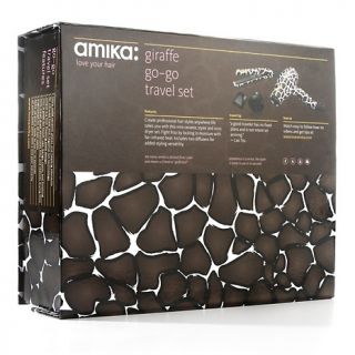 Amika Go Go Hair Dryer, Styler Travel Kit   Giraffe