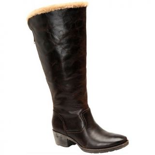 Born® Aleksi Leather Tall Boot with Genuine Shearling