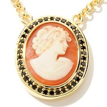 amedeo nyc 20mm cornelian lady cameo 18 necklace $ 79 95