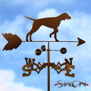 This is a real working ENGLISH POINTER Garden Weathervane. They are