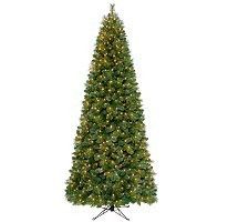 Windsor Slim Prelit Christmas Tree 9 Foot Artificial Christmas Tree