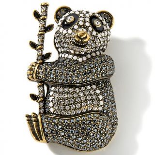 Heidi Daus More Than Just a Pretty Panda Crystal Accented Pin