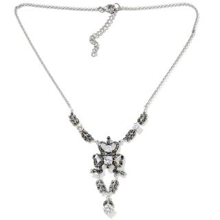  crown and bow 16 sterling silver drop necklace rating 1 $ 41 93 s