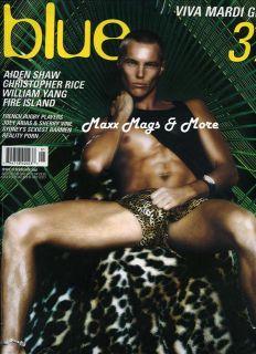 February, 2002 Issue #37 with super start Aiden Shaw on 8 hot pages