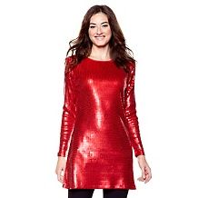 95 $ 49 90 dg2 dolman sleeve tunic with sequined cuffs $ 19 95 $ 89 90